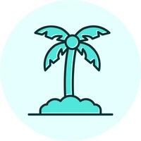 Palm Leaf Vector Icon