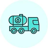 Oil Tank Vector Icon