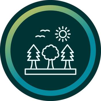 Forest Vector Icon