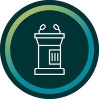 Lectern Vector Icon