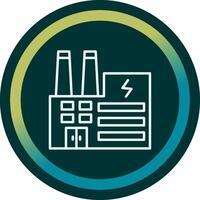 Electric Factory Vector Icon