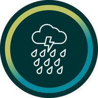 Rain Vector Icon