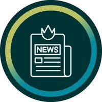 Breaking News Vector Icon