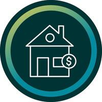 Housing Tax Vector Icon