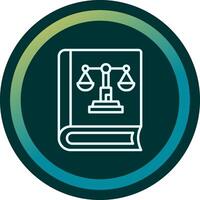 Justice Book Vector Icon