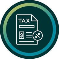 Tax Paperwork Vector Icon