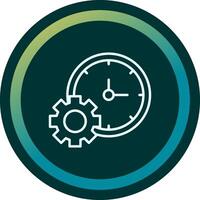 Time Manager Vector Icon