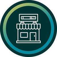 icono de vector de tienda