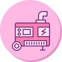 Electric Generator Vector Icon