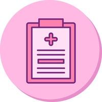 Medical Records Vector Icon