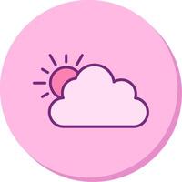 Cloudy Vector Icon