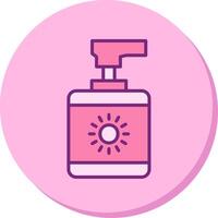 Sunblock Vector Icon