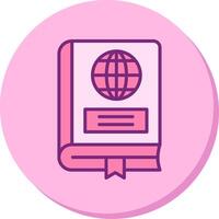 Geography Book Vector Icon