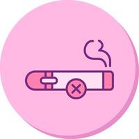 No Cigar Vector Icon