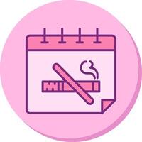 No Tobacco Day Vector Icon