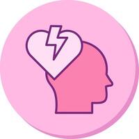 Broken Heart Vector Icon