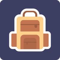 Backpack Vector Icon