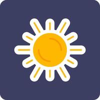 Sun Vector Icon