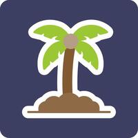 Palm Leaf Vector Icon