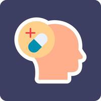 icono de vector de salud mental