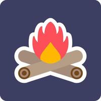 Campfire Vector Icon