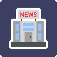 News Office Vector Icon