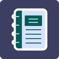 Notebook Vector Icon