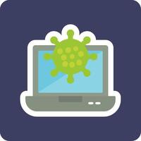 Virus Attack Vector Icon