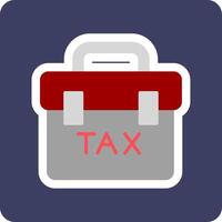 Tax Portfolio Vector Icon