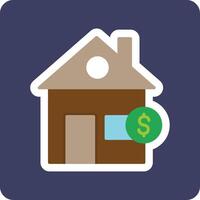 Housing Tax Vector Icon