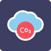 icono de vector de co2