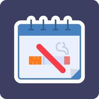 No Tobacco Day Vector Icon