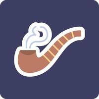 Smoking Pipe Vector Icon