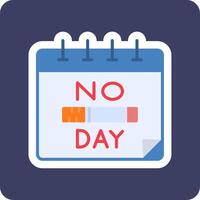 No Tobacco Day Vector Icon