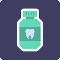 Mouthwash Vector Icon