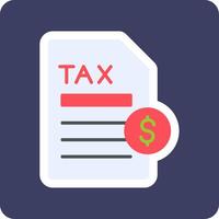 Tax Payment Vector Icon