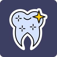 Healthy Clean Tooth Vector Icon