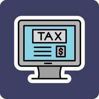 Tax Vector Icon