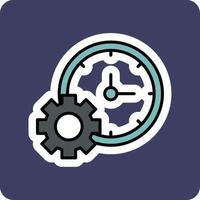 Time Manager Vector Icon