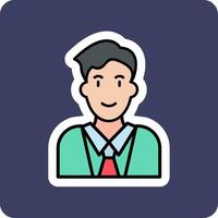 Tax Inspector Vector Icon