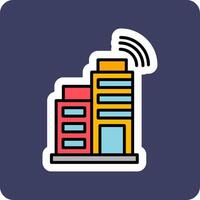 Smart City Vector Icon