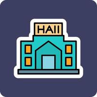 City Hall Vector Icon