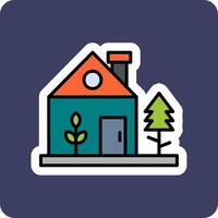 Green Home Vector Icon