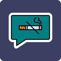 No Tobacco Day Vector Icon