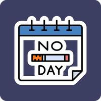 No Tobacco Day Vector Icon