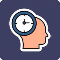 icono de vector de reloj