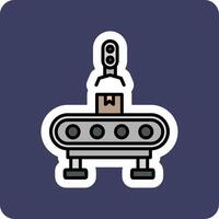 Factory Machine Vector Icon