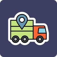 Asset Tracking Vector Icon