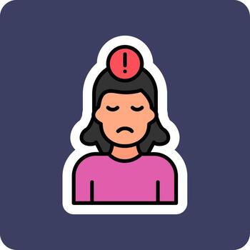 Panic Vector Icon
