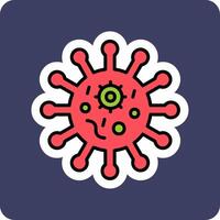 Virus Vector Icon